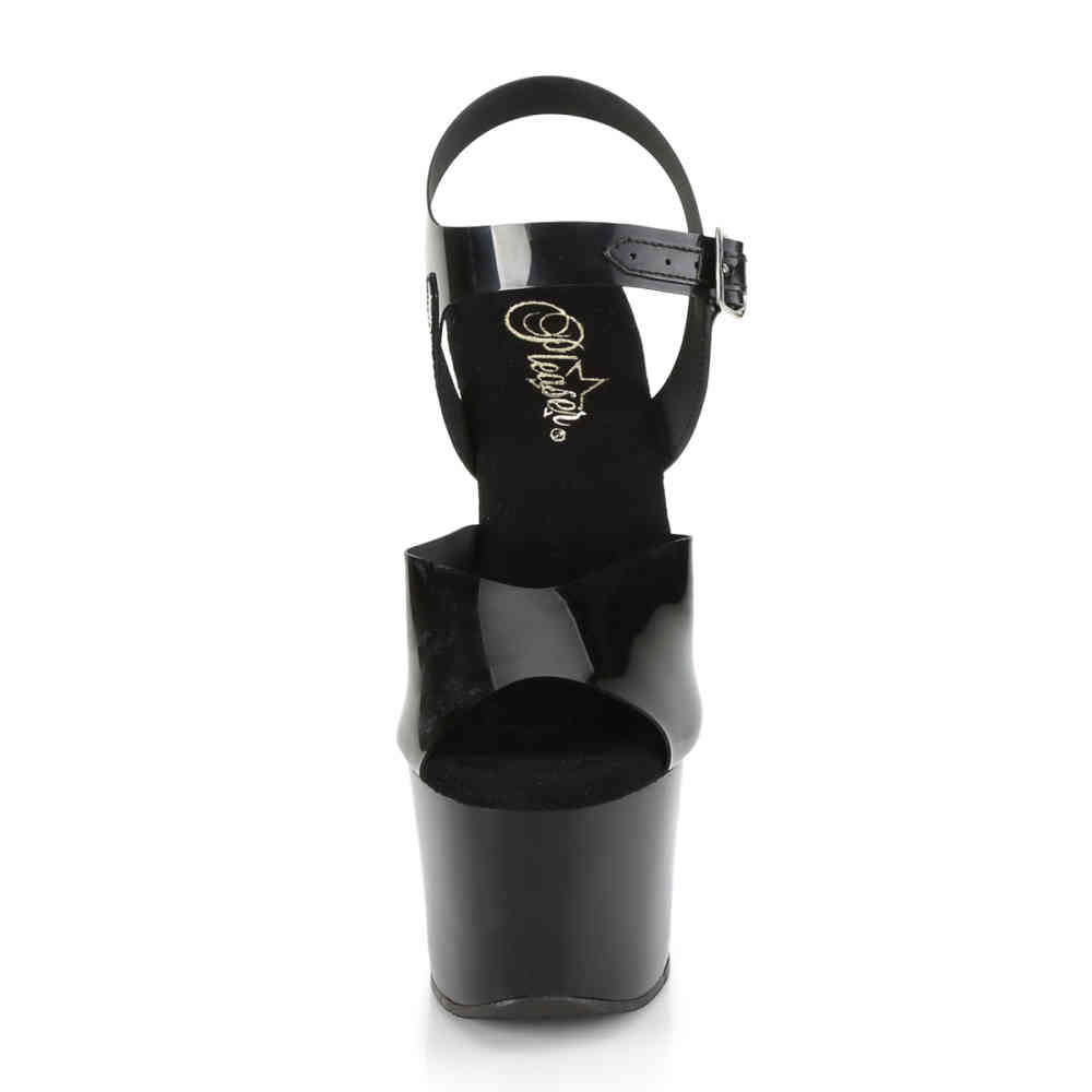 Pleaser - SKY-308N Ankle strap sandal, Pole dance shoes - Pole dance shoes - Black